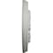 Ekena Millwork Odessa Ceiling Medallion (Fits Canopies up to 2 1/2"), Hand-Painted Pot of Cream, 7 1/2"OD x 1 1/8"P CM07ODPCF - alternate 2